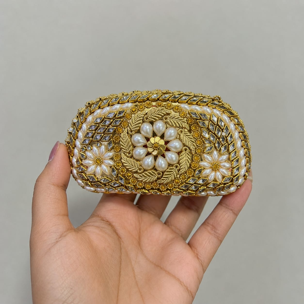 Imperial Gold Mini Clutch