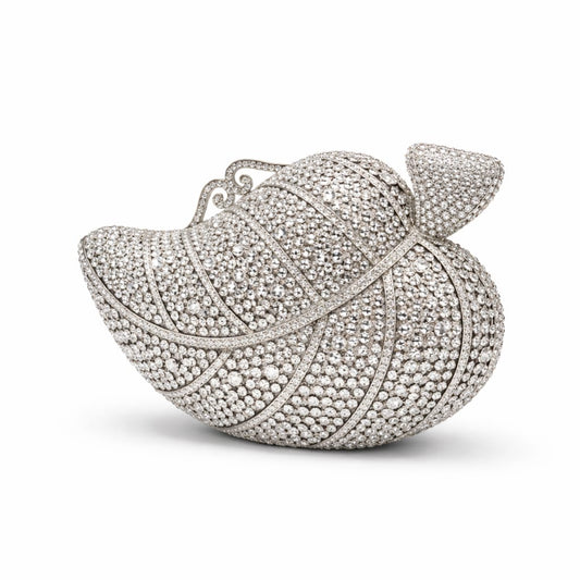 Crystal Leaf Minaudière