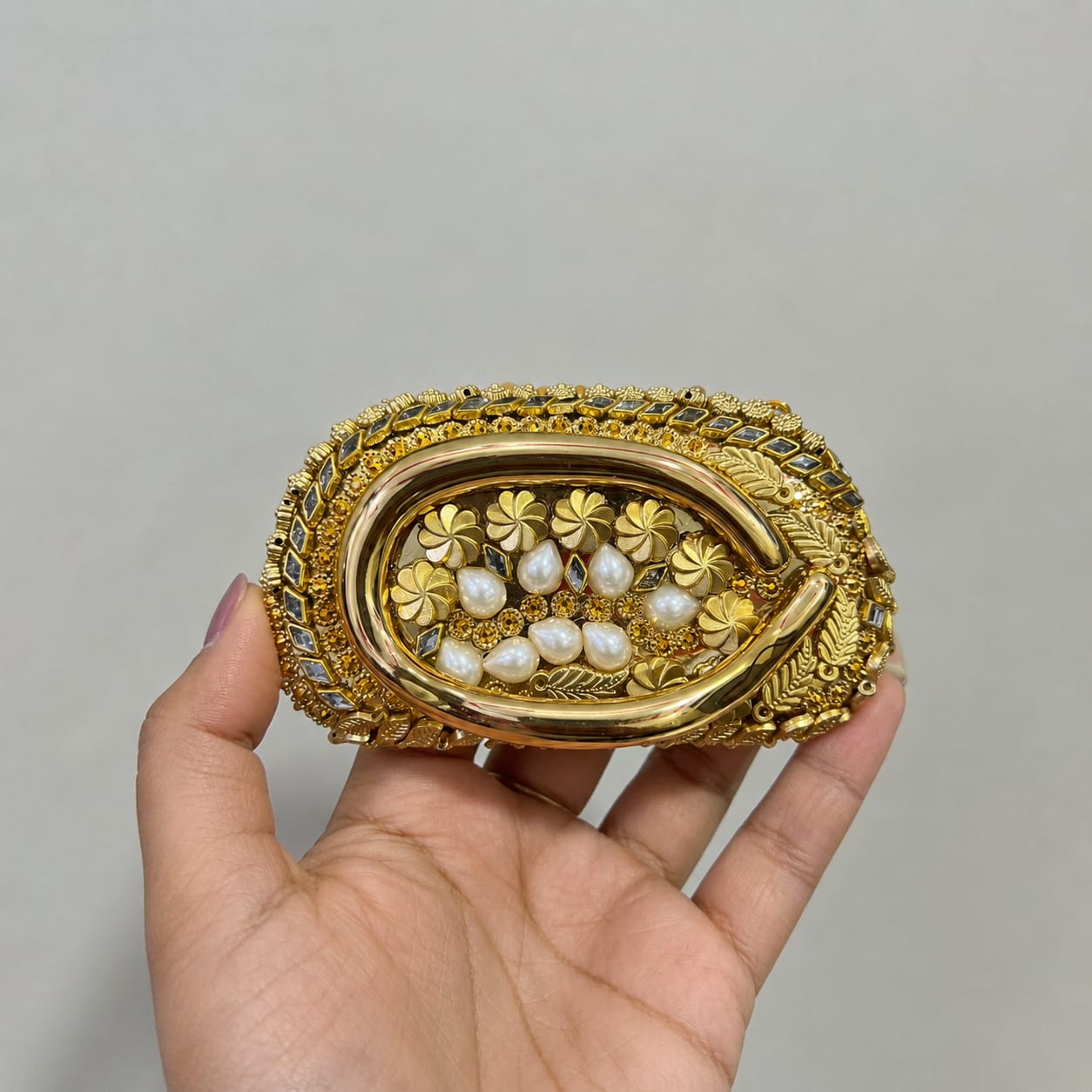 Imperial Gold Mini Clutch