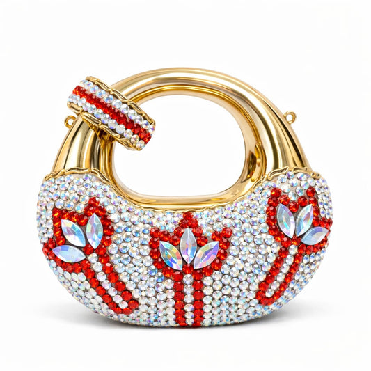 Swarovski Floral Design Clutch