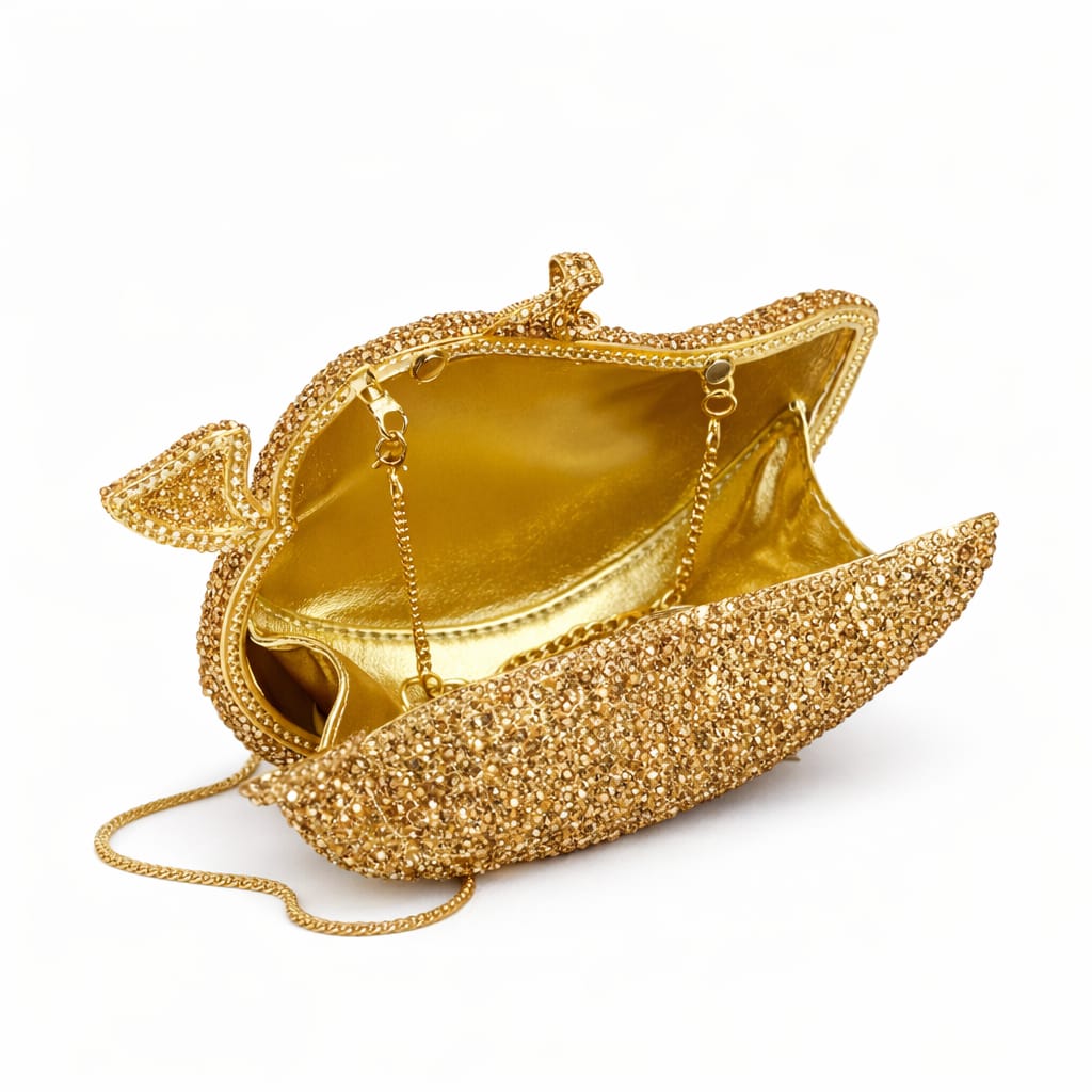 Golden Leaf Minaudière