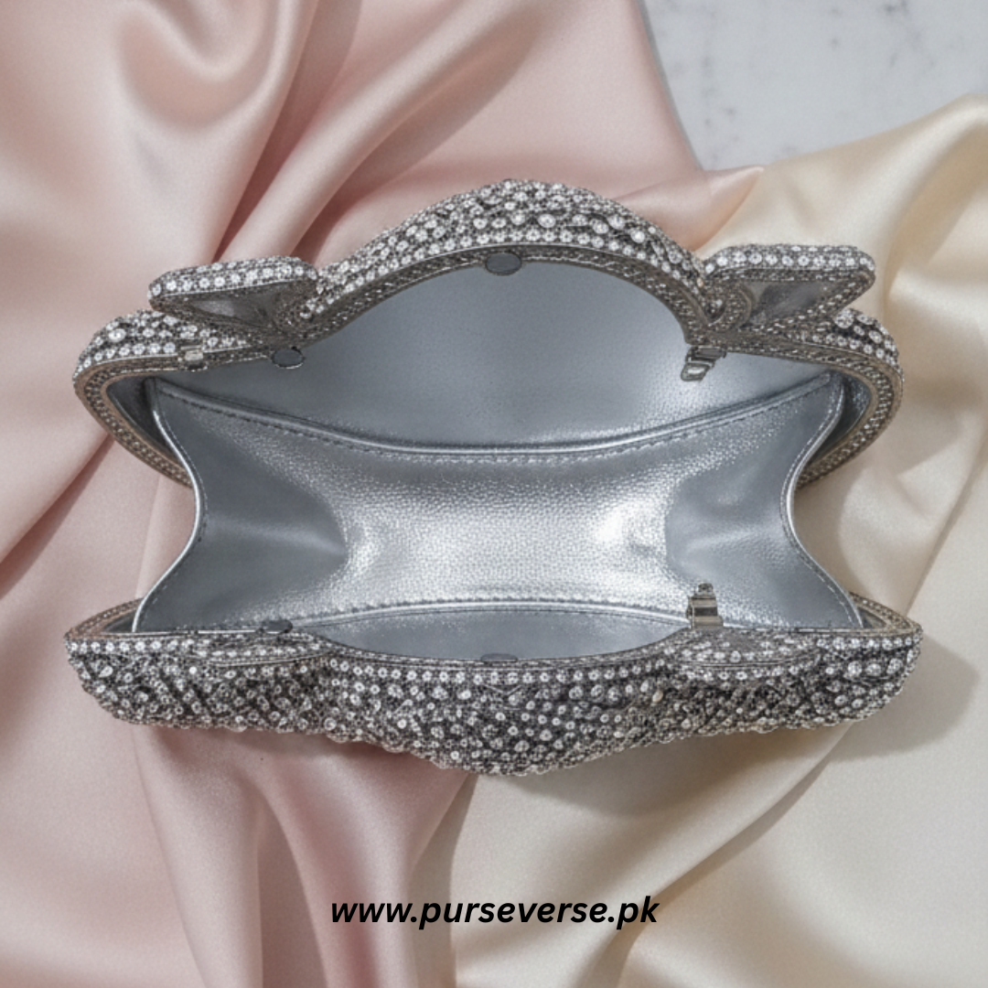 Crystal Leaf Minaudière